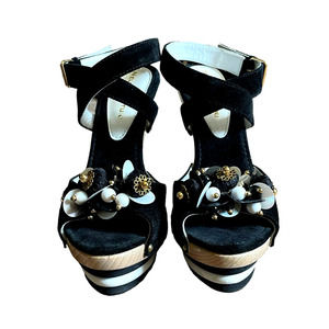 NWOT NELLY VENTURI BLACK  shoes SZ  37